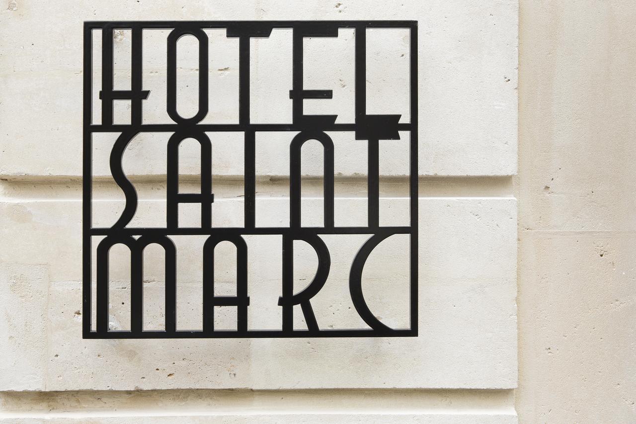 Hotel Saint-Marc Párizs Kültér fotó